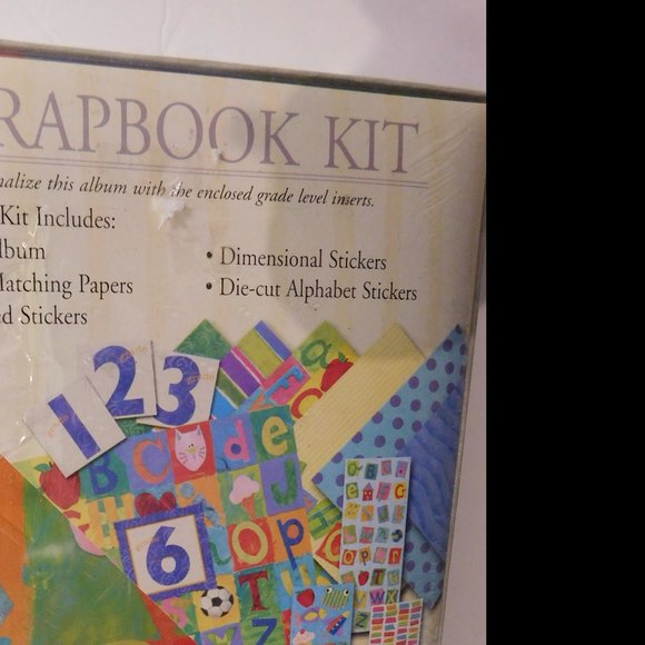 School Days Scrapbook Kit Marcella Kay NEW - Picture 4 of 4